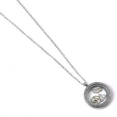 Harry Potter Pendant & Necklace Floating Charm Locket (Silver plated)