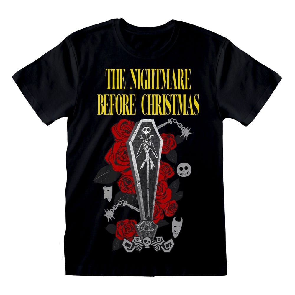 Nightmare Before Christmas T-Shirt Jack Coffin Size M Heroes Inc
