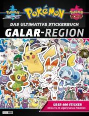Pokémon Book Das ultimative Stickerbuch - Galar Region *German Version*