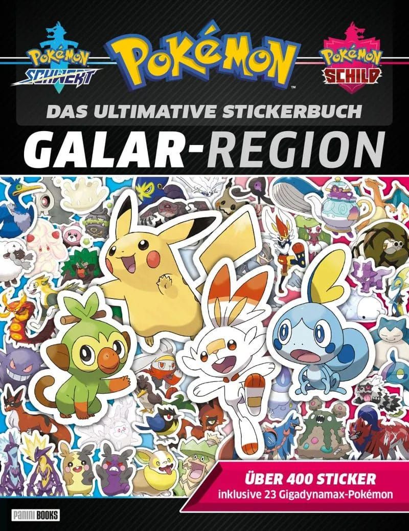 Pokémon Book Das ultimative Stickerbuch - Galar Region *German Version* Panini
