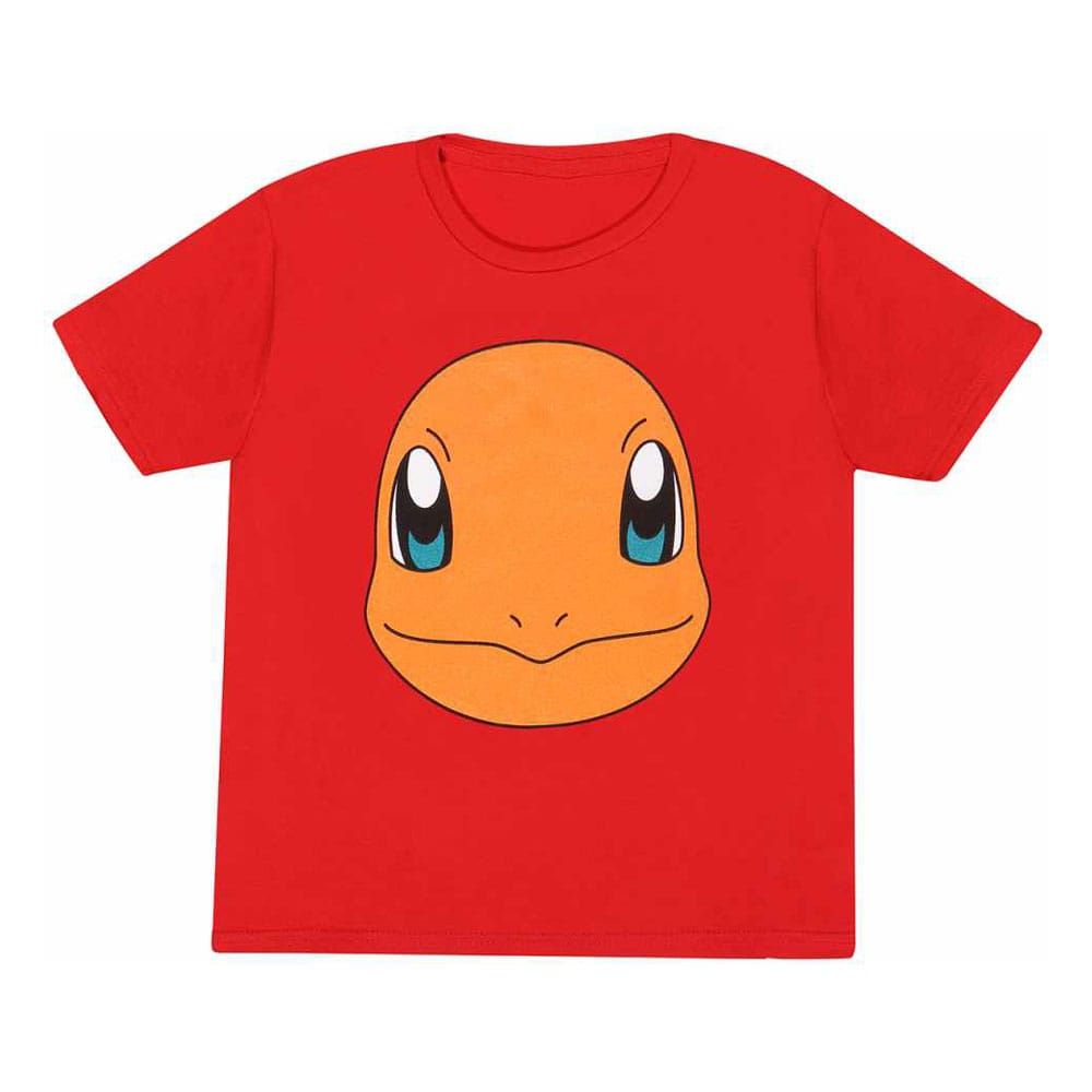 Pokemon T-Shirt Charmander Face Size Kids L Heroes Inc