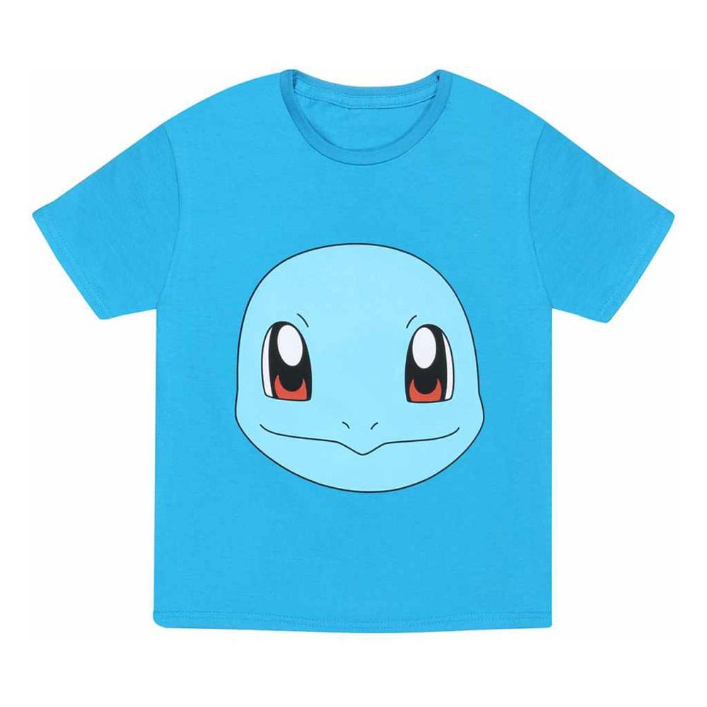 Pokemon T-Shirt Squirtle Face Size Kids L Heroes Inc