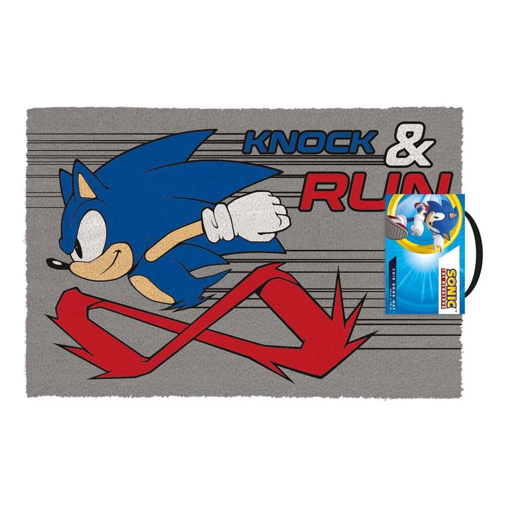 Sonic The Hedgehog Doormat Knock And Run 40 x 60 cm Pyramid International