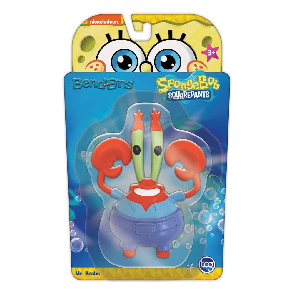 SpongeBob SquarePants Bend-Ems Action Figure Mr. Krabs 15 cm TCG Toys
