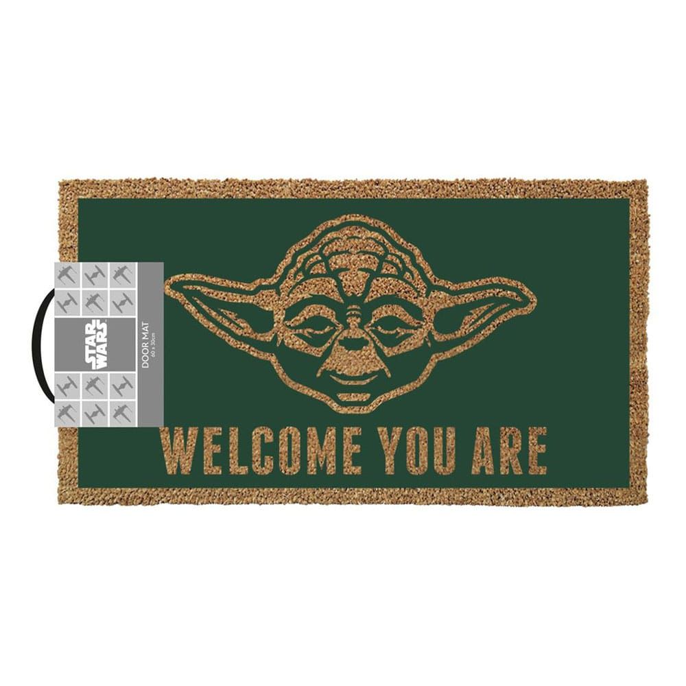 Star Wars Doormat Yoda Welcome 33 x 60 cm Pyramid International