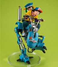 Dragonball Z Desktop Real McCoy EX PVC Diorama Son Goku & Son Gohan & Robot with two legs 20 cm Megahouse