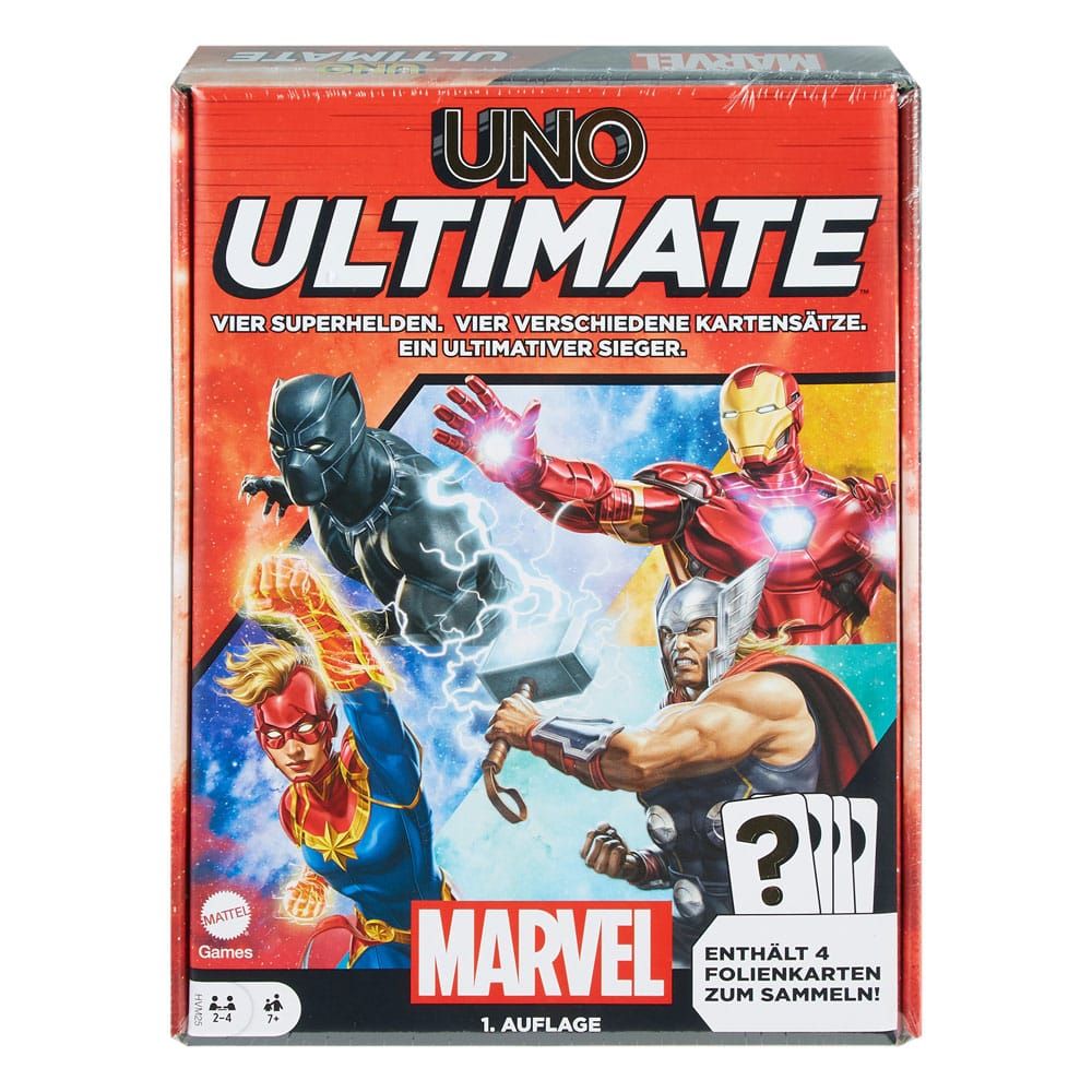 Marvel UNO Ultimate Card Game *German Version* Mattel