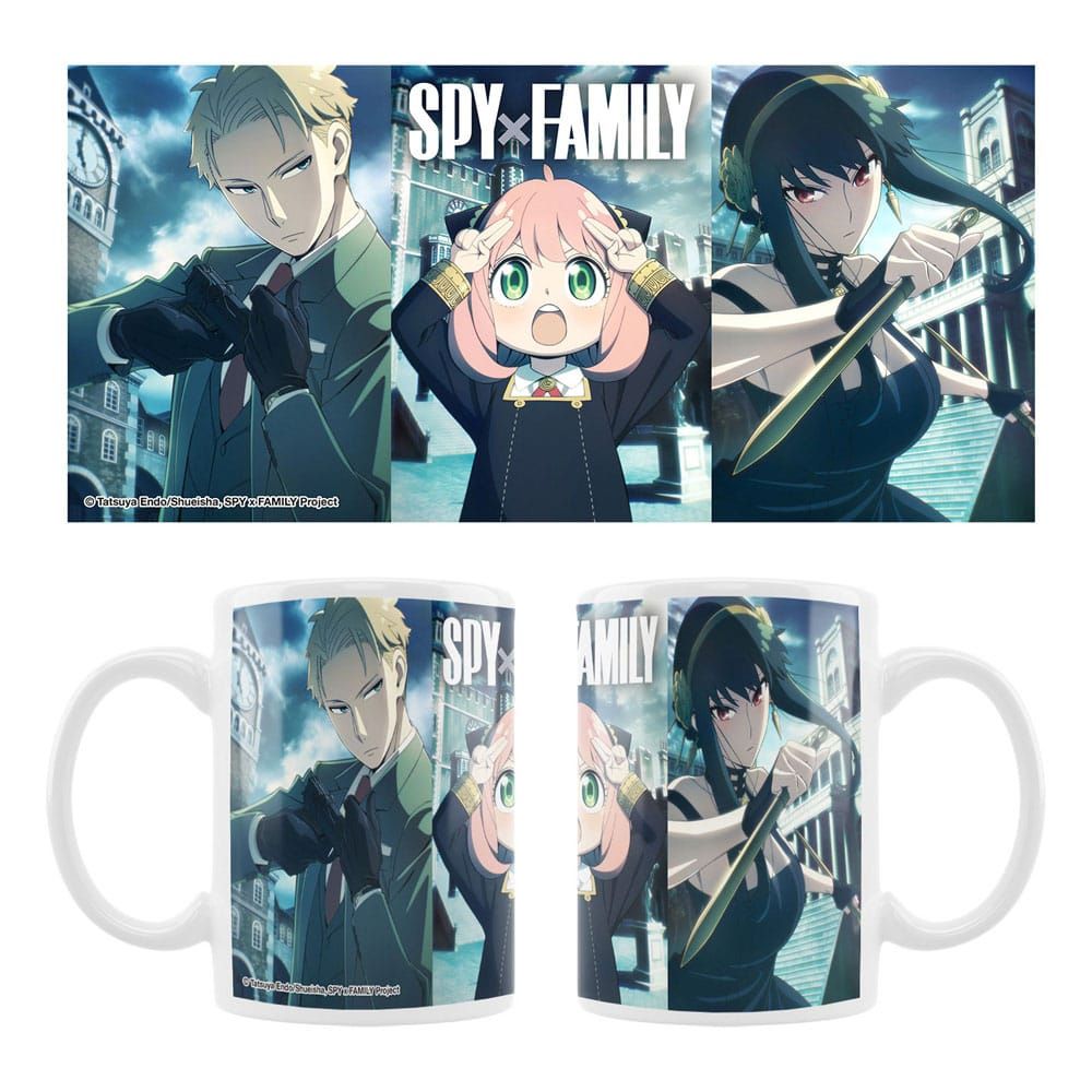Spy x Family Ceramic Mug Loid & Anya & Yor Sakami Merchandise