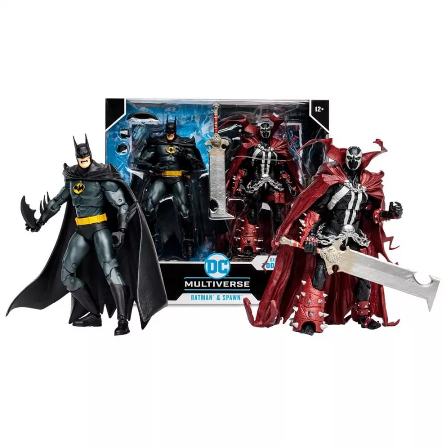 DC Collector Action Figure Pack of 2 Batman & Spawn 18 cm McFarlane Toys