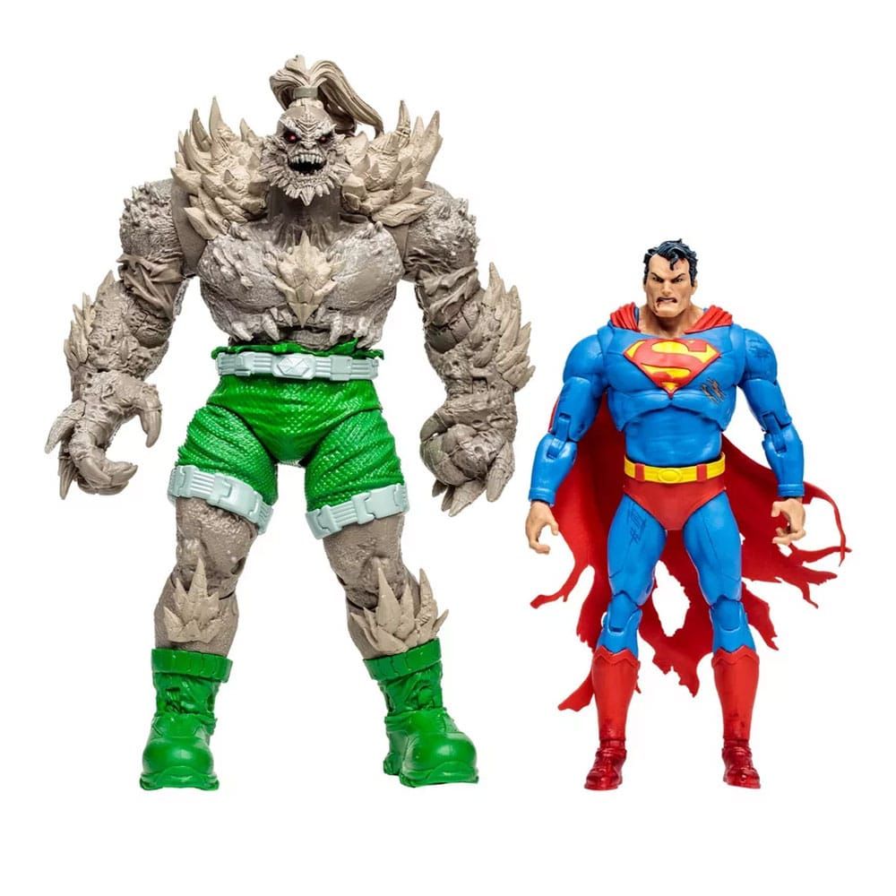 DC Multiverse Action Figures Superman vs Doomsday (Gold Label) 18 cm McFarlane Toys