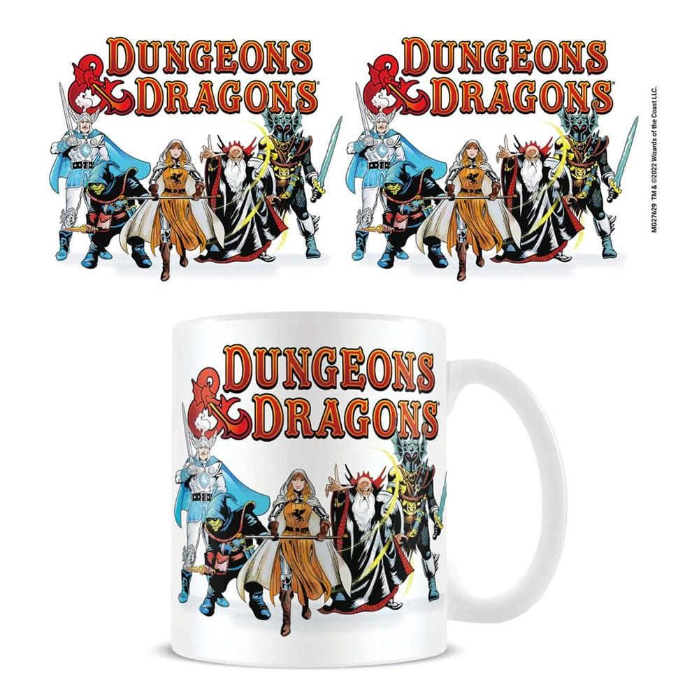 Dungeons & Dragons Mug Retro Group Pyramid International