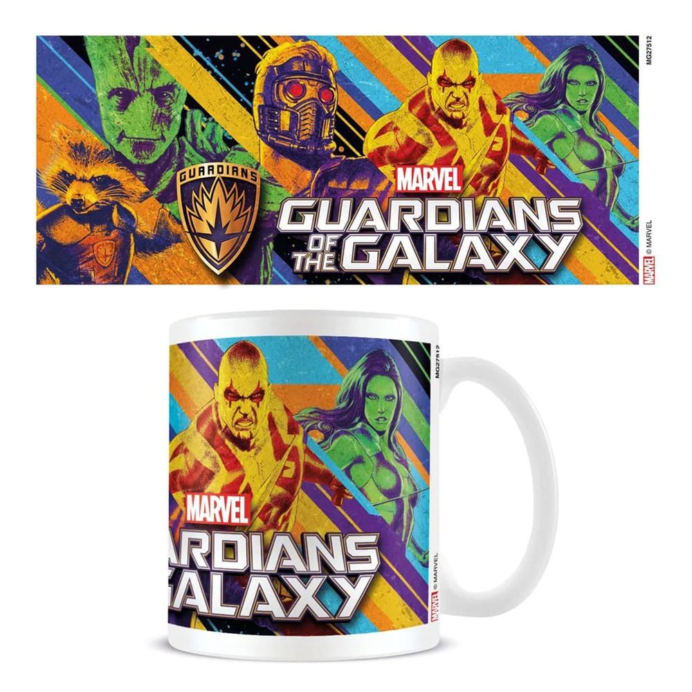 Marvel Mug Guardians of the Galaxy Coloured Heros Pyramid International