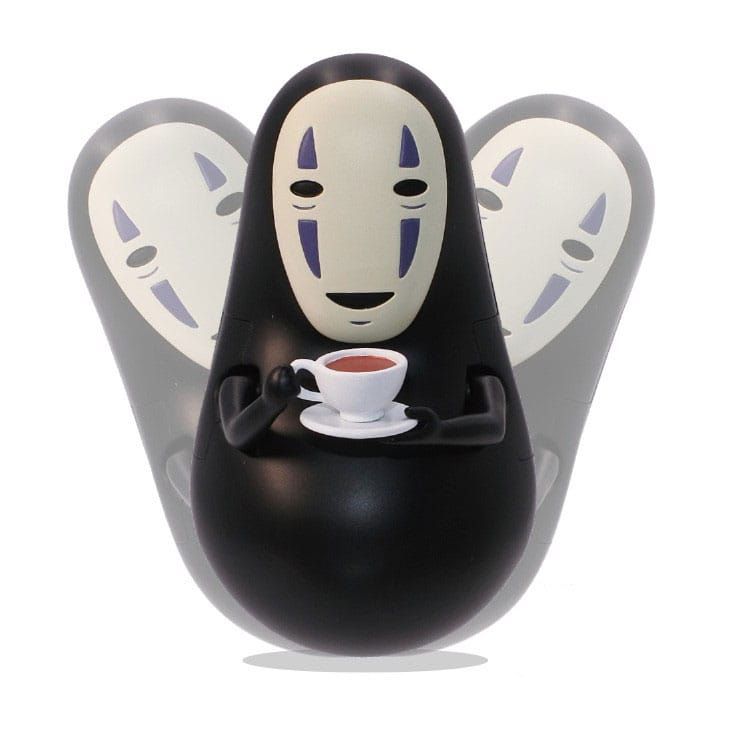 Spirited Away Round Bottomed Figurine No Face's coffe time 6 cm Semic