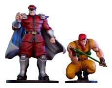 Street Fighter PVC Statues 1/10 M. Bison & Rolento 21 cm