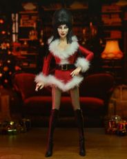 Elvira, Mistress of the Dark Clothed Action Figure Very Scary Xmas Elvira 20 cm NECA