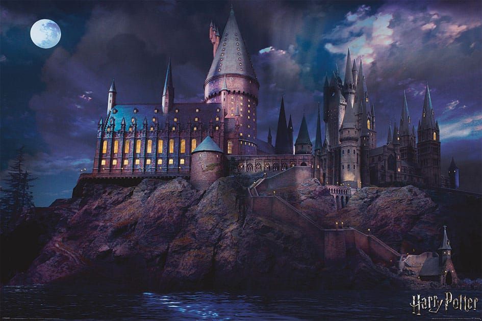 Harry Potter Poster Pack Hogwarts 61 x 91 cm (4) Pyramid International