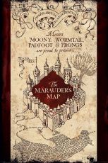 Harry Potter Poster Pack Marauders Map 61 x 91 cm (4)