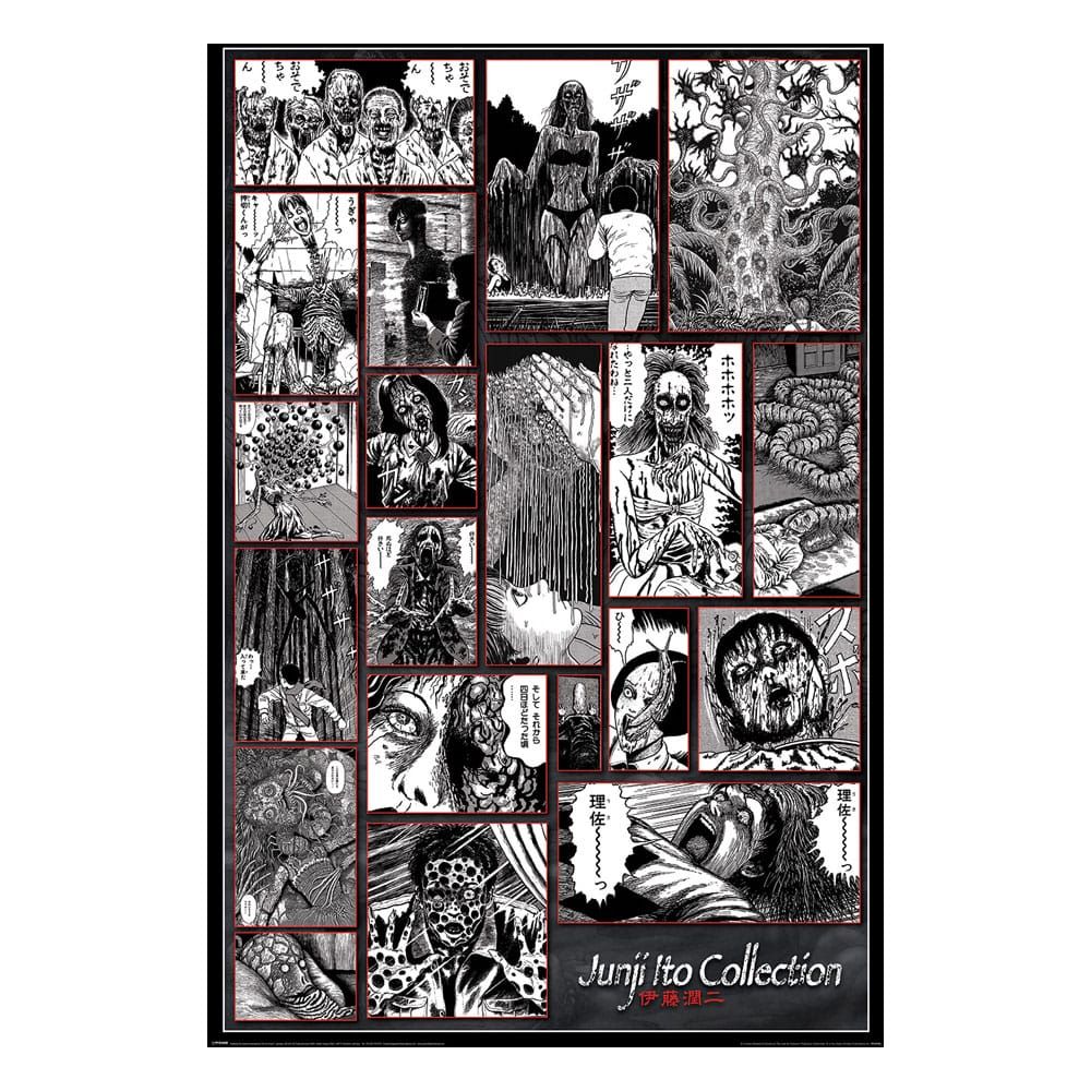 Junji Ito Poster Pack Collection of the Macabre 61 x 91 cm (4) Pyramid International