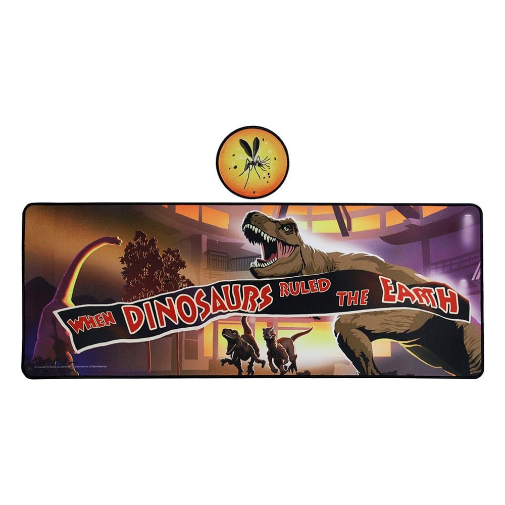 Jurassic Park Desk Pad & Coaster Set Dinosaurs Limited Edition FaNaTtik