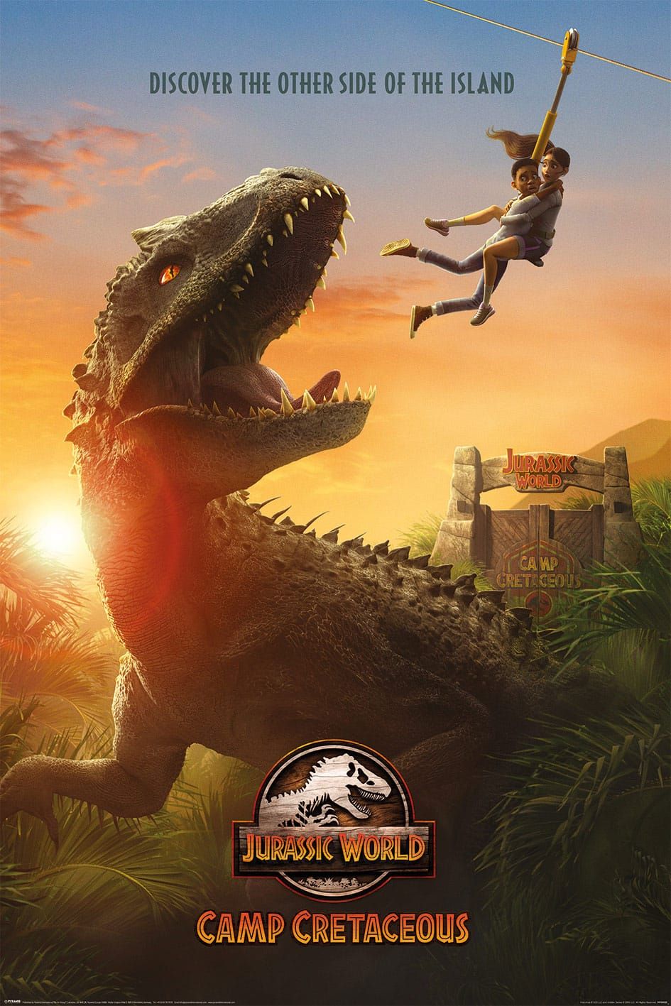 Jurassic World Camp Cretaceous Poster Pack Teaser 61 x 91 cm (4) Pyramid International