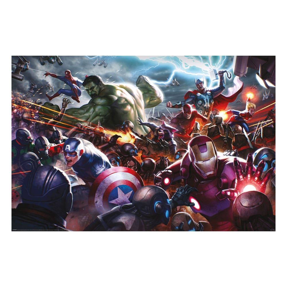 Marvel Poster Pack Future Fight Heroes Assult 61 x 91 cm (4) Pyramid International