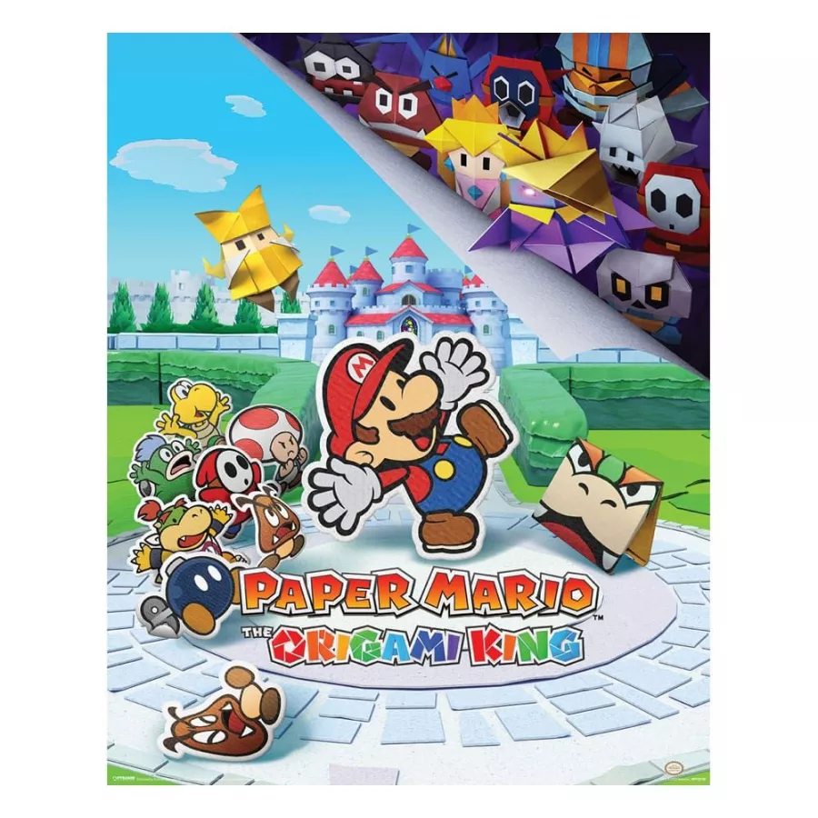 Paper Mario Poster Pack The Origami King 40 x 50 cm (4) Pyramid International