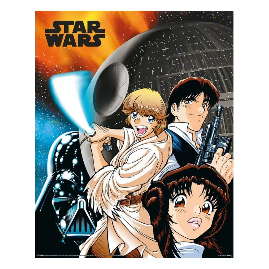 Star Wars Poster Pack Manga Madness 40 x 50 cm (4) Pyramid International