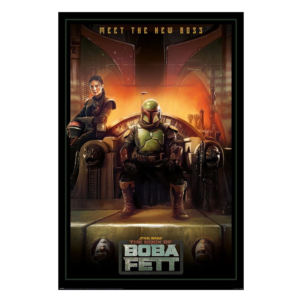 Star Wars: The Book of Boba Fett Poster Pack Meet the new Boss 61 x 91 cm (4) Pyramid International