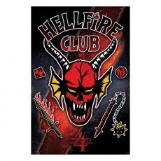 Stranger Things 4 Poster Pack Hellfire Club Emblem Rift 61 x 91 cm (4)