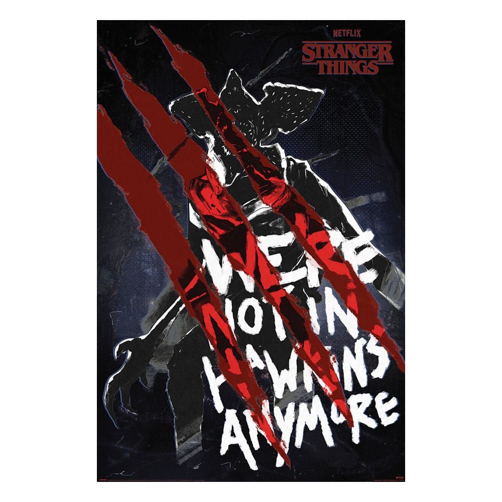 Stranger Things 4 Poster Pack Not in Hawkins 61 x 91 cm (4) Pyramid International
