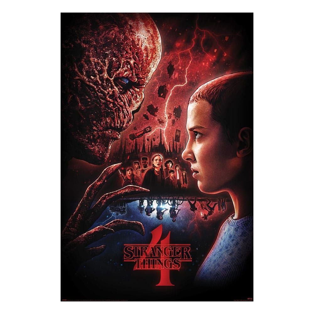 Stranger Things 4 Poster Pack You Will Loose 61 x 91 cm (4) Pyramid International