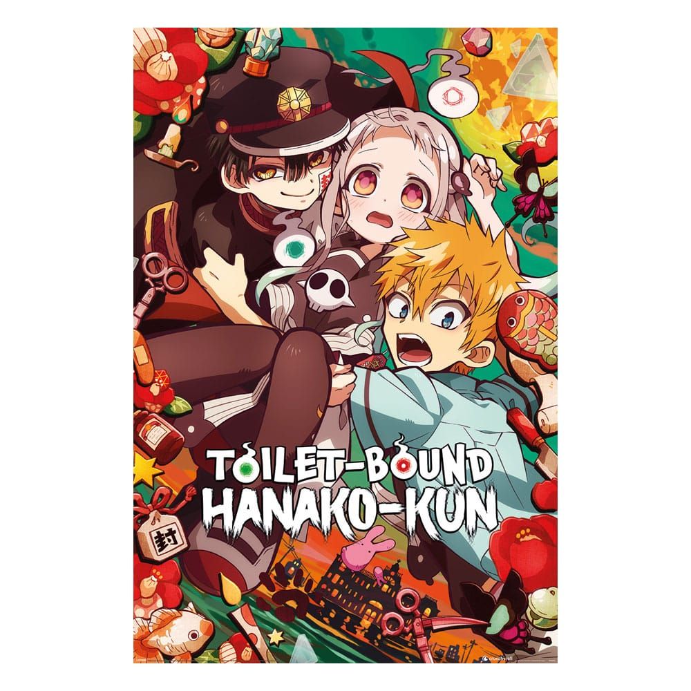 Toilet-Bound Hanako-kun Poster Pack Hanako 61 x 91 cm (4) Pyramid International