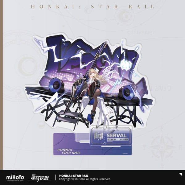 Honkai: Star Rail Acryl Figure: Serval 20 cm MiHoYo
