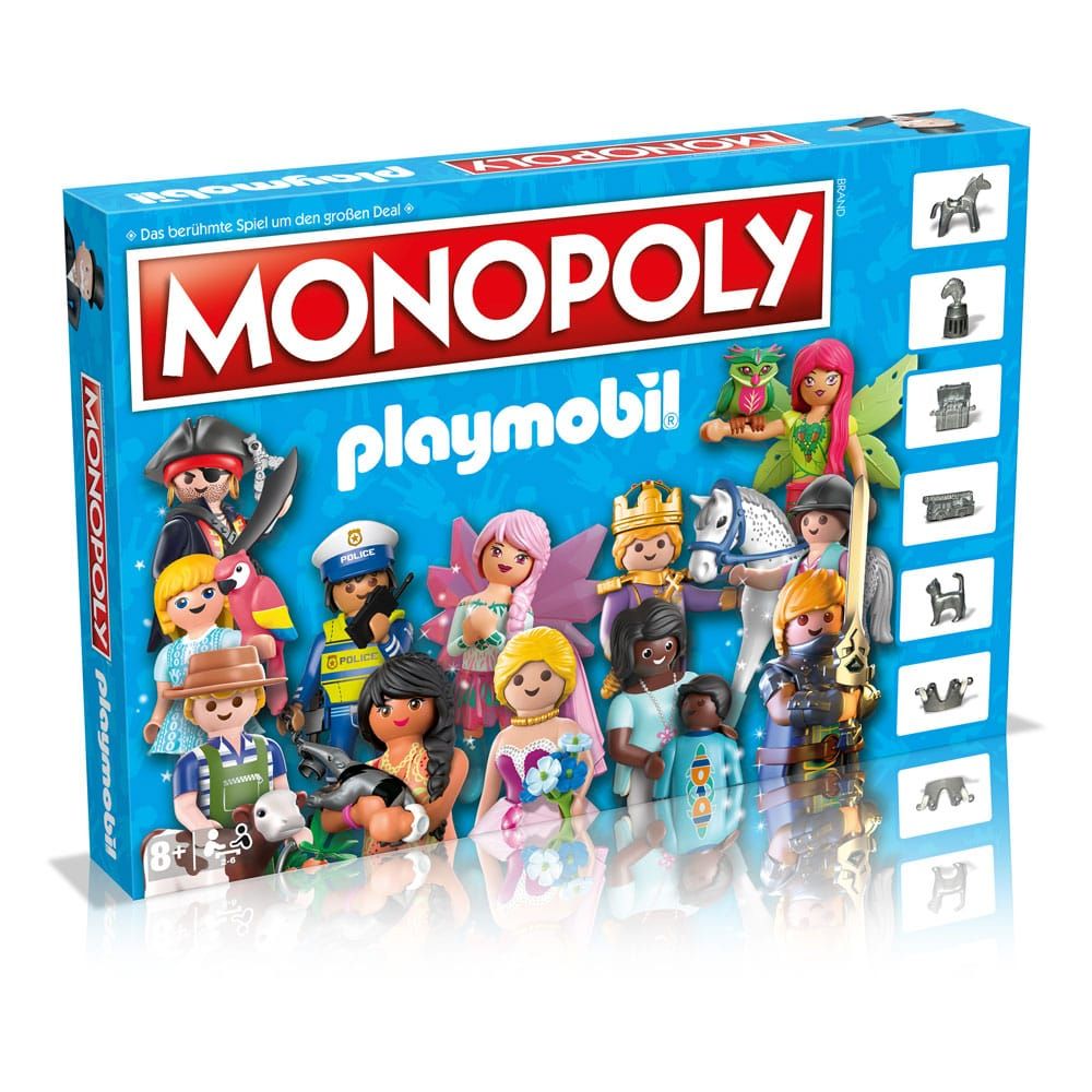 Monopoly Board Game Playmobil *German Version* Winning Moves