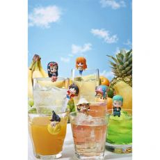 One Piece Ochatomo Series Trading Figure Tea Time of Pirates 4 cm Assortment (8)
