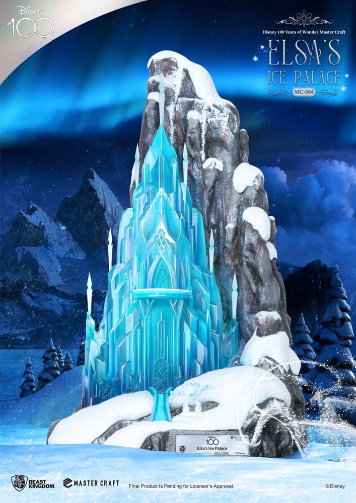 Disney 100 Years of Wonder Master Craft Statue Elsa's Palace 46 cm Beast Kingdom Toys