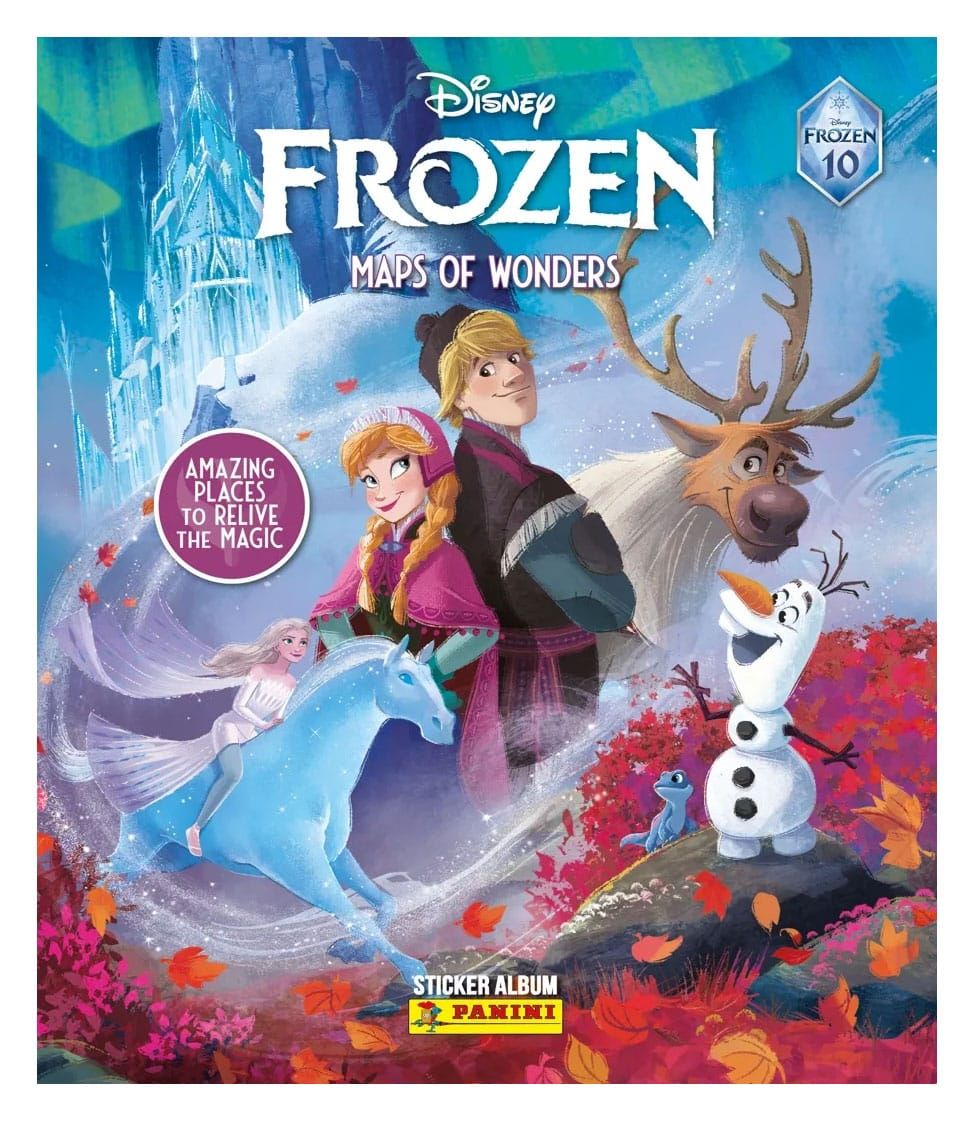 Frozen - Maps of Wonder Sticker Collection Album *German Version* Panini
