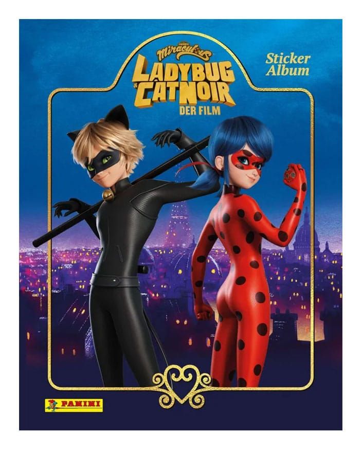 Miraculous: Ladybug & Cat Noir, The Movie Sticker Collection Album *German Version* Panini