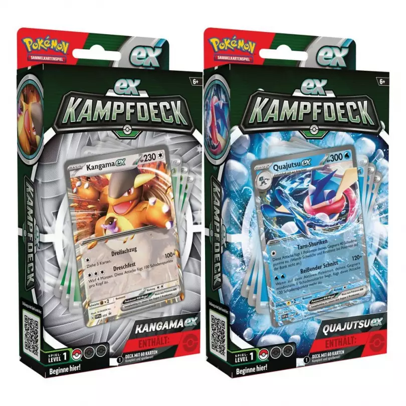 Pokémon TCG EX-Kampfdeck October 2023 Display (6) *German Version* Pokémon Company International