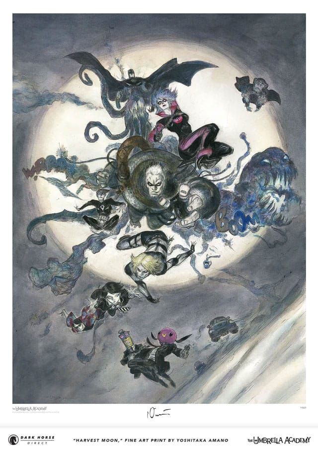 The Umbrella Academy Art Print by Yoshitaka Amano 60 x 80 cm Dark Horse