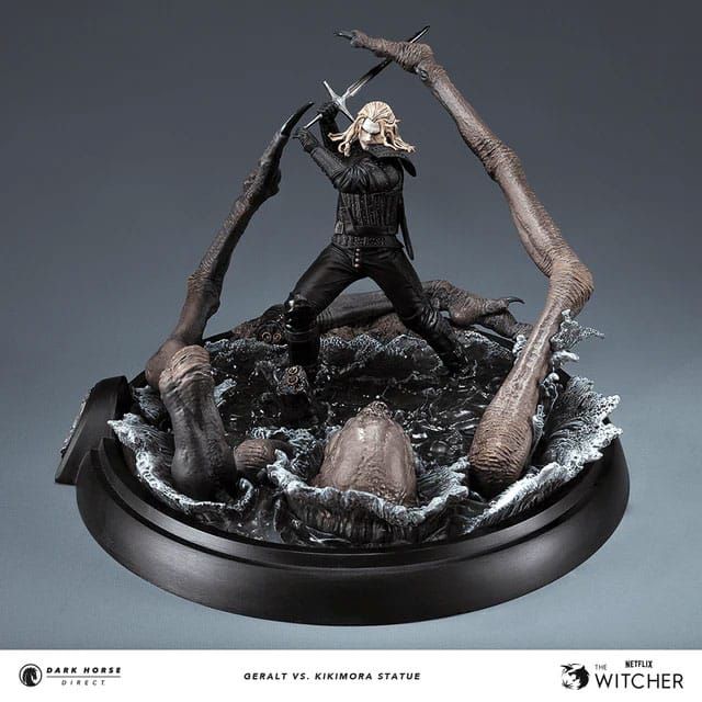 The Witcher 3 Statue Geralt vs. Kikimora 21 cm Dark Horse