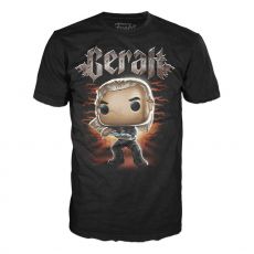 The Witcher Boxed Tee T-Shirt Geralt Training Size S Funko