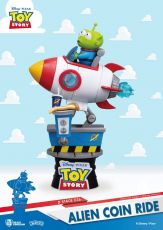 Toy Story D-Stage PVC Diorama Alien Coin Ride 15 cm Beast Kingdom Toys