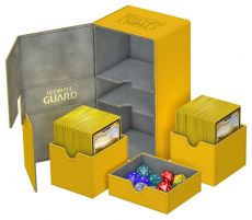 Ultimate Guard Twin Flip´n´Tray Deck Case 200+ Standard Size XenoSkin Amber