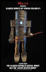Classic Robots of Cinema Actionfigur 1/12 Volume #1: The Classic Republic Serial Robot a.k.a. The Water Heater Robot 15 cm