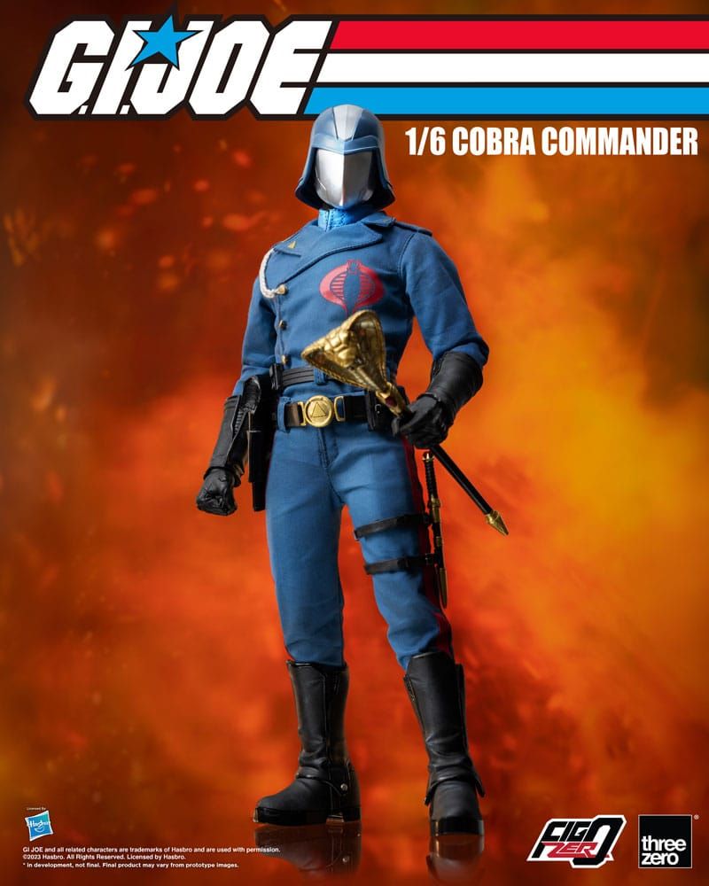 G.I. Joe FigZero Action Figure 1/6 Cobra Commander 30 cm ThreeZero