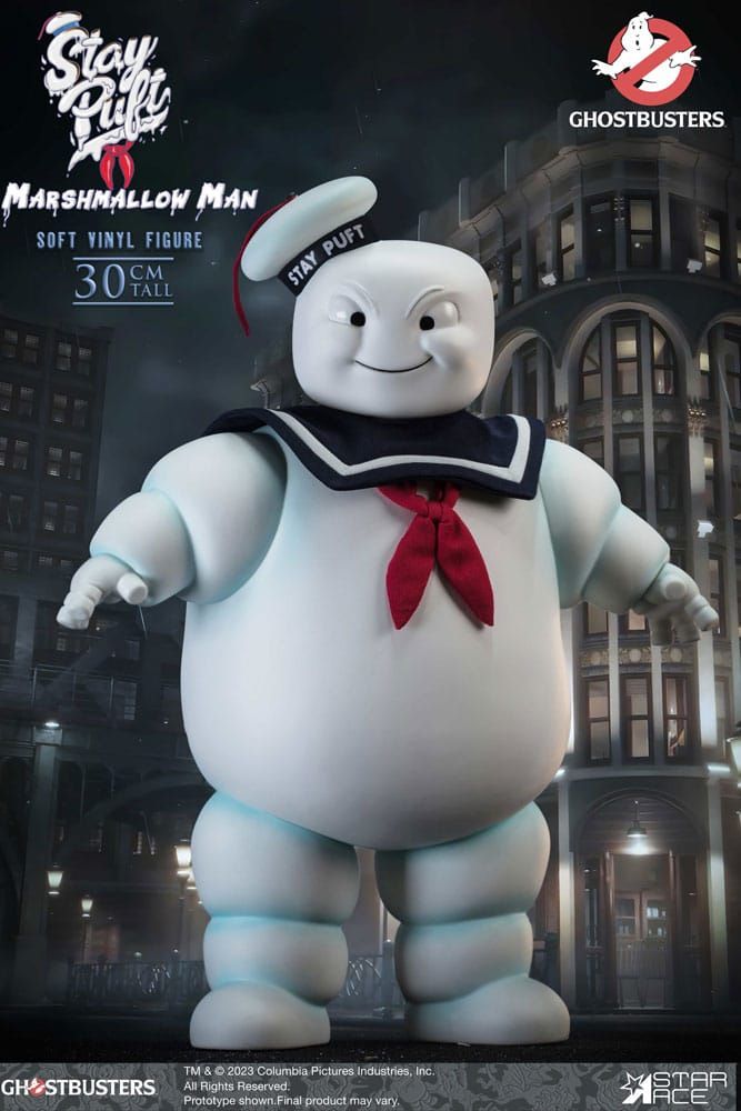 Ghostbusters Soft Vinyl Statue Stay Puft Marshmallow Man Deluxe Version 30 cm Star Ace Toys