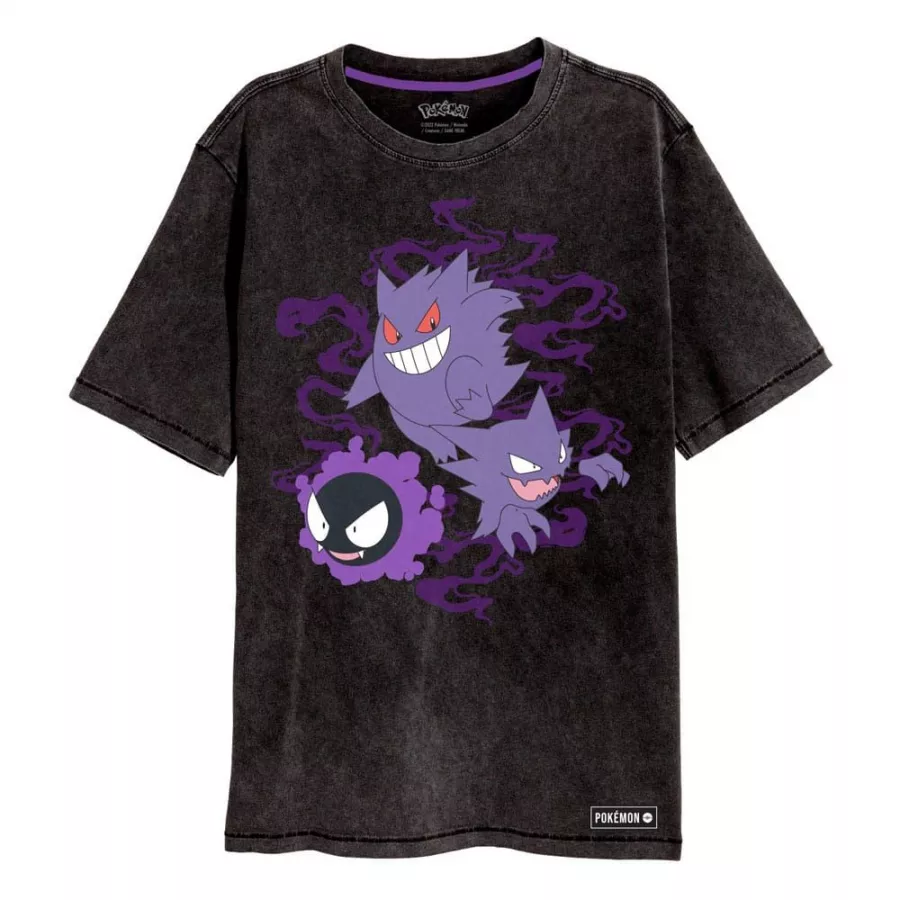 Pokemon T-Shirt Ghosts Size L Heroes Inc