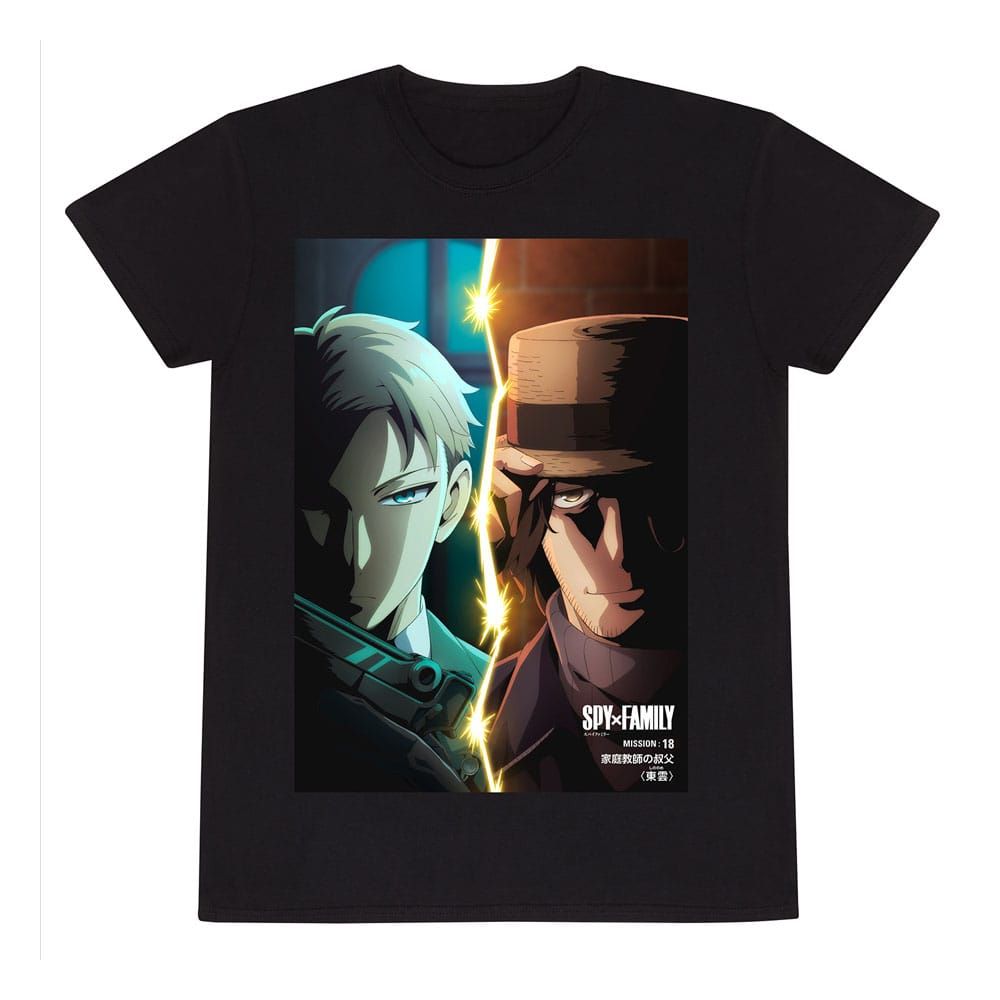 Spy x Family T-Shirt Splitscreen Size M Heroes Inc