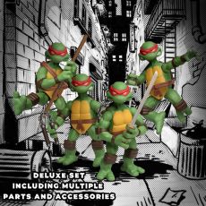 Teenage Mutant Ninja Turtles Action Figures Teenage Mutant Ninja Turtles Deluxe Set 8 cm Mezco Toys